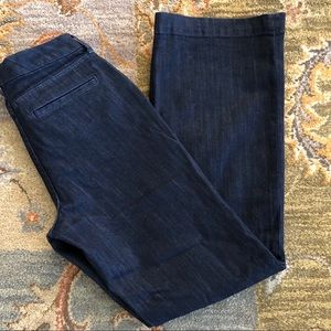 Eddie Bauer Dark Wash Trouser Jean Size 6